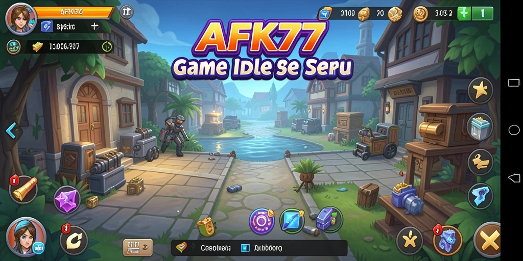 Screenshot menampilkan gameplay AFK77 yang seru dan menarik.