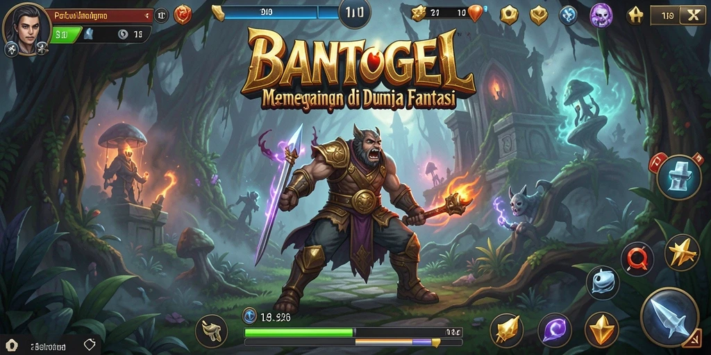 Tampilan gameplay BANTOGEL menunjukkan aksi seru dalam petualangan.