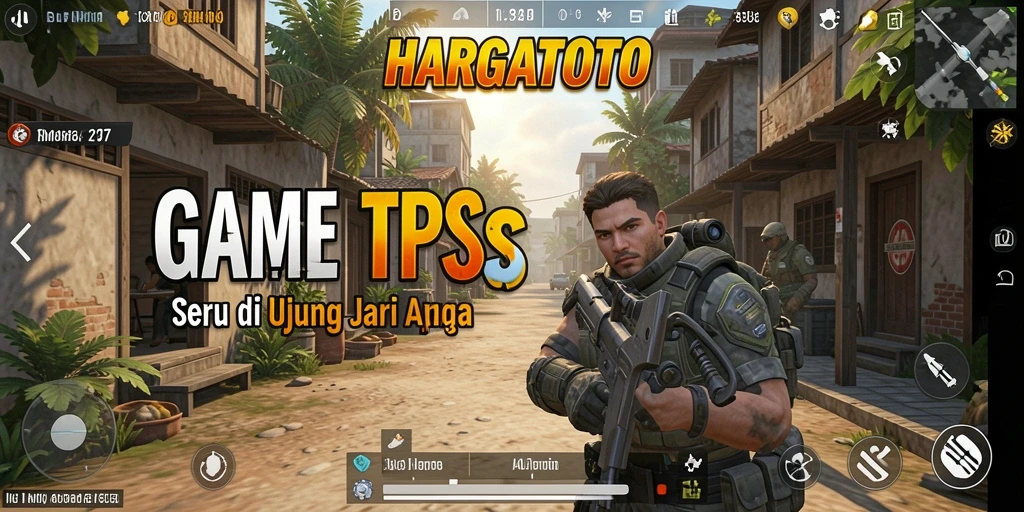 Gameplay seru HARGATOTO yang penuh aksi.