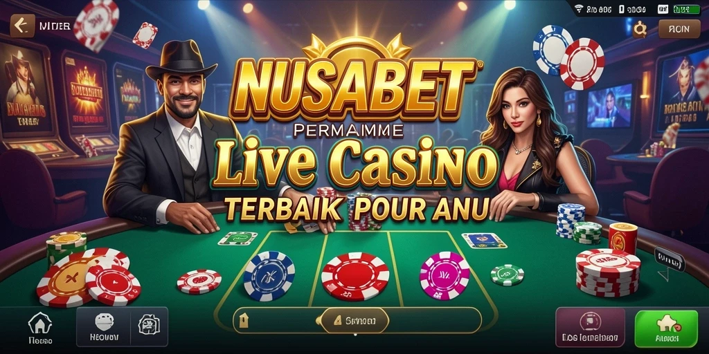 Tampilan gameplay NUSABET yang seru dan interaktif.
