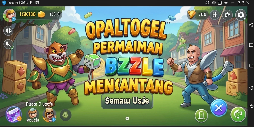 Tampilan menarik dari gameplay <strong>OPALTOGEL</strong> yang penuh dengan tantangan puzzle.