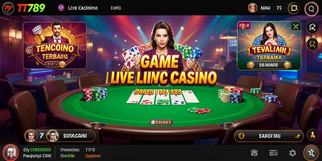 Gameplay menarik dengan dealer langsung di TT789.